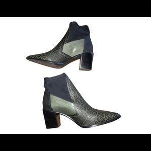 TIBI croc booties